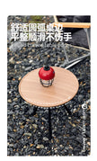 MOUNTAINHIKER Telescopic Folding Round Table