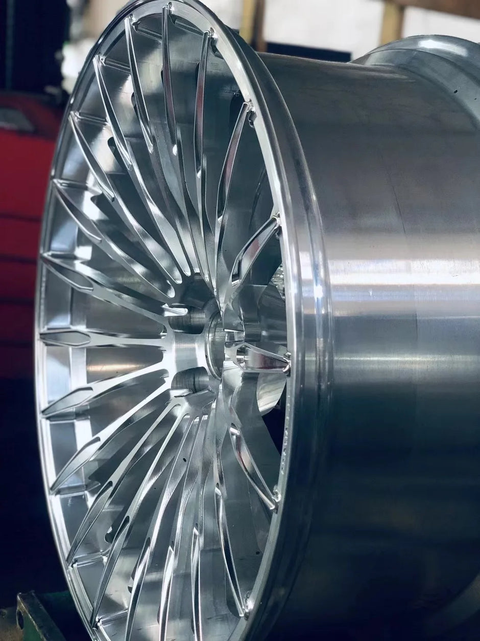 JZ CNC Custom 2-Piece Forged Alloy Wheels
