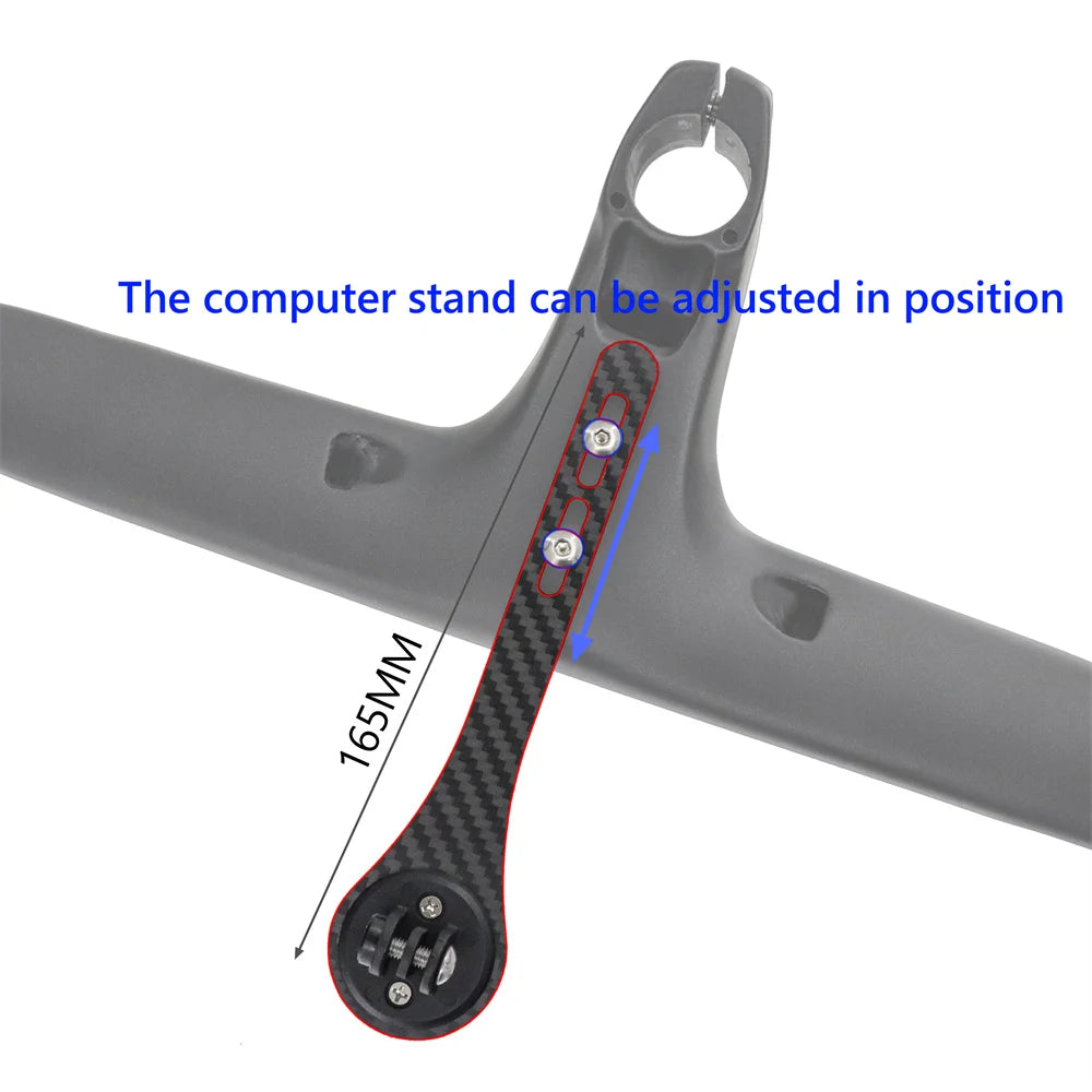 KOCEVLO X01 Full Carbon Fiber Road Bike Stem & Integrated Handlebar