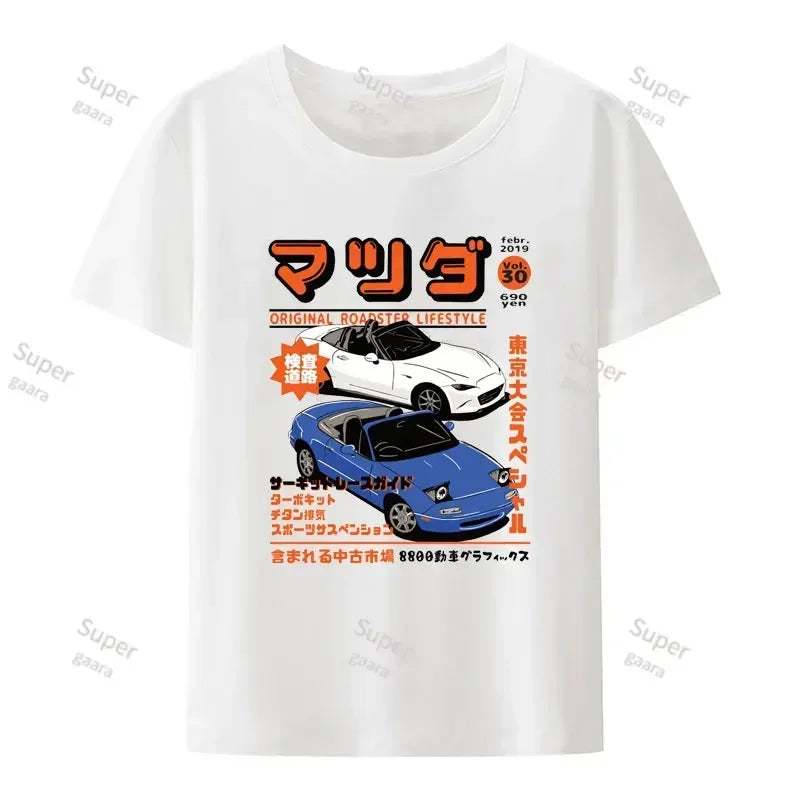 Initial D JDM Miata MX5 Graphic T-Shirt