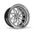 GVICHN Custom Silver 3 Piece Forged Wheels