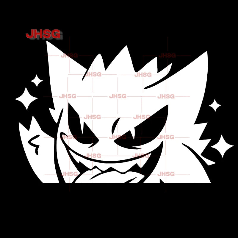 Japanese anime car stickers