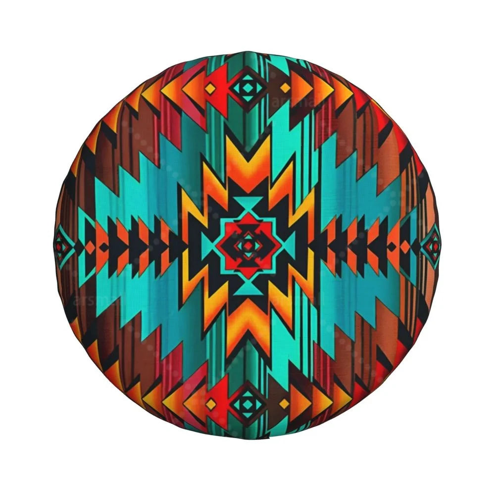Aztec Car Tire Cover