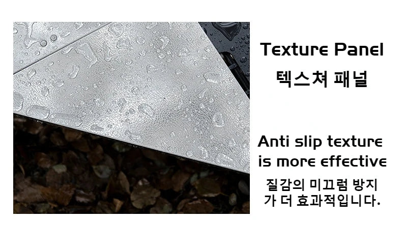 MOUNTAINHIKER Telescopic Folding Round Table