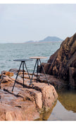 MOUNTAINHIKER Telescopic Folding Round Table