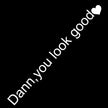 Dann You Look Good Decoration Rear View Mirror