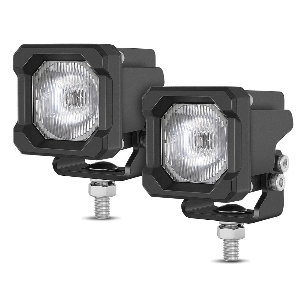 Pair 2 LED Fog Driving 4x4 Off Road Lights