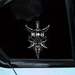 JDM Valley of Death Car Stickers