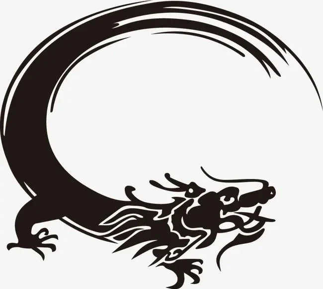 Traditional Pattern Dragon Pattern Decals