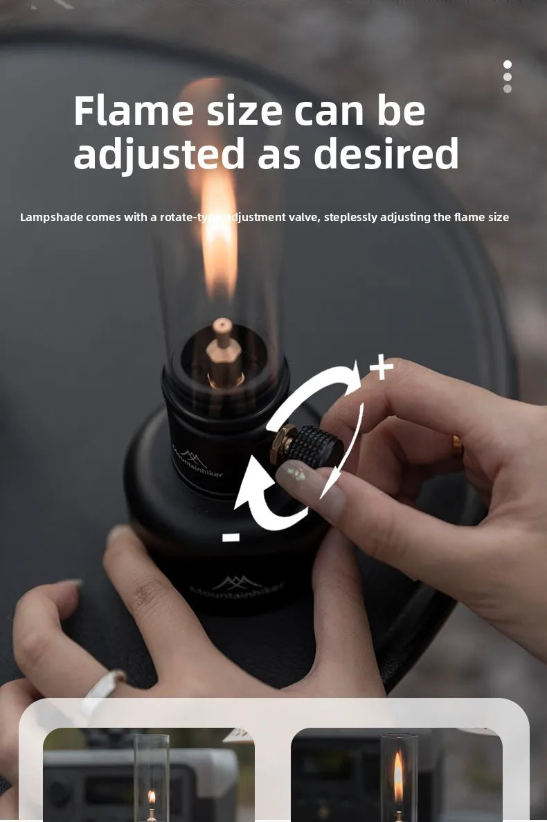 MOUNTAINHIKER Outdoor Camping Gas Lamp Set