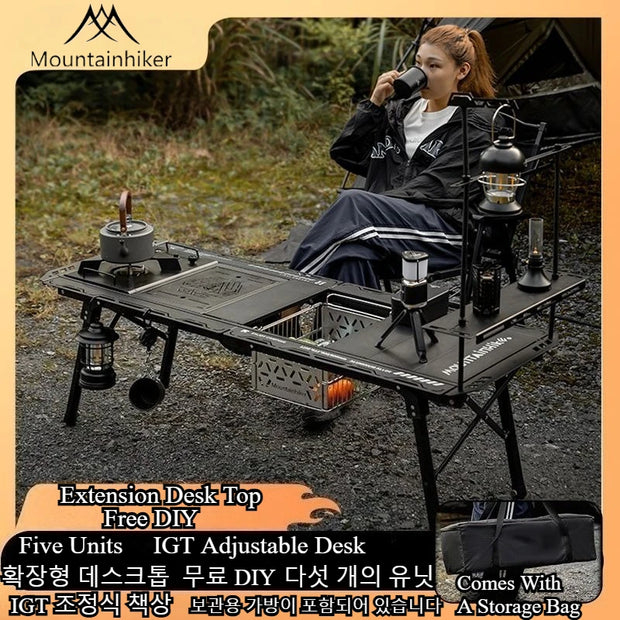 MOUNTAINHIKER 5-Unit IGT Picnic Camping Table