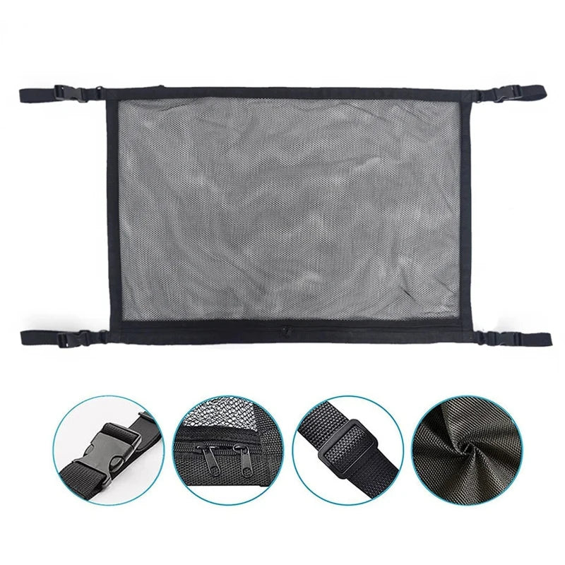 ceiling cargo net storage organizer