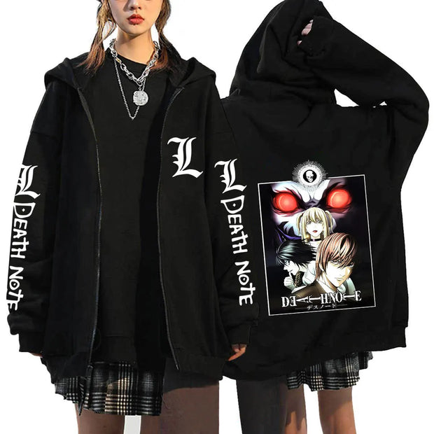 Death Note Printed Hoodie