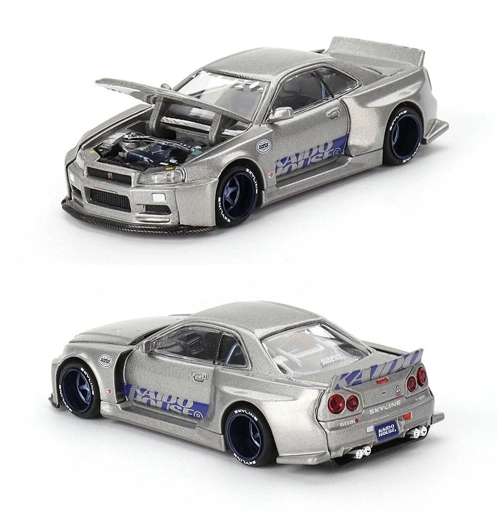 Mini GT x Kaido 1:64 GT-R (R33) HKS Diecast Model Car