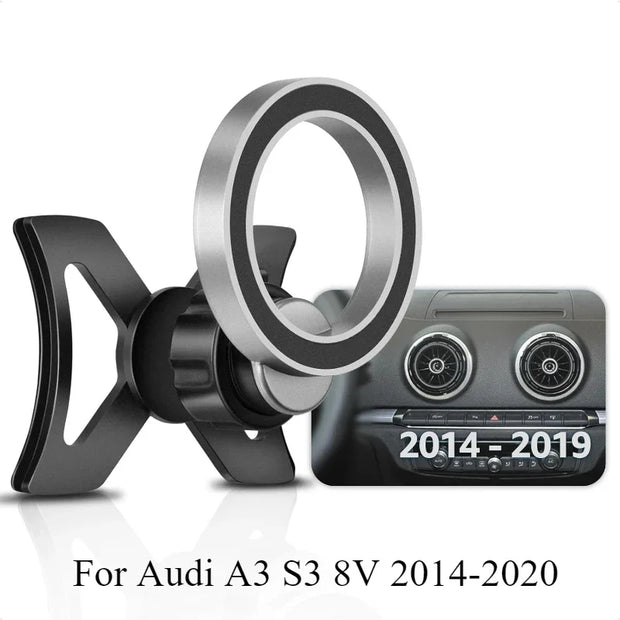 Magnetic Phone Holder – Audi A3/S3 8V (2014–2020) Air Vent Mount