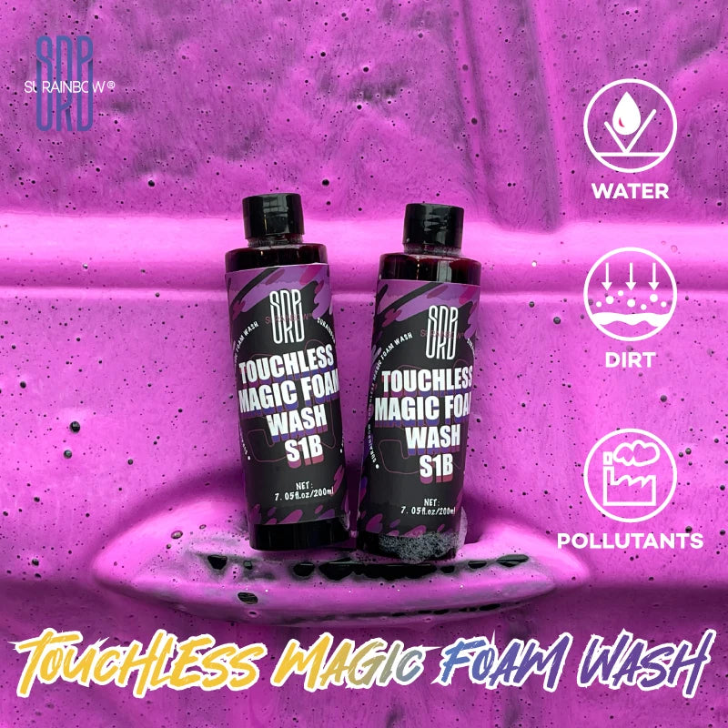 Pink High-Foaming Car Wash Soap – Concentrated Formula for Deep Cleaning