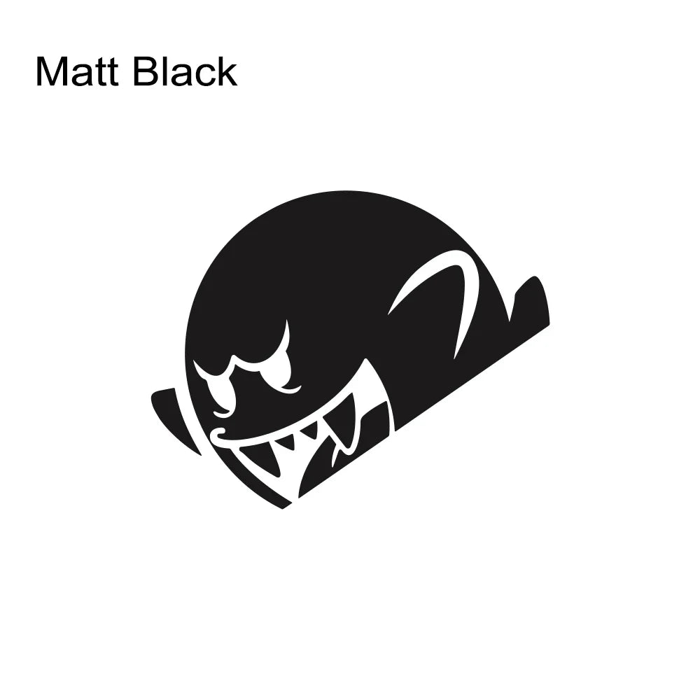 Car Sticker BOO GHOST PEEKER Vinyl Decal
