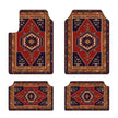 4Pcs/Set Bohemian Car Floor Mats Heavy Duty Rubber Back Car Floor Protector