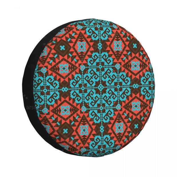 Aztec Car Tire Cover