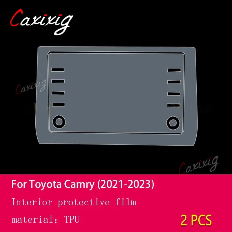 Toyota Camry 2021–2023 Center Console TPU Protective Film