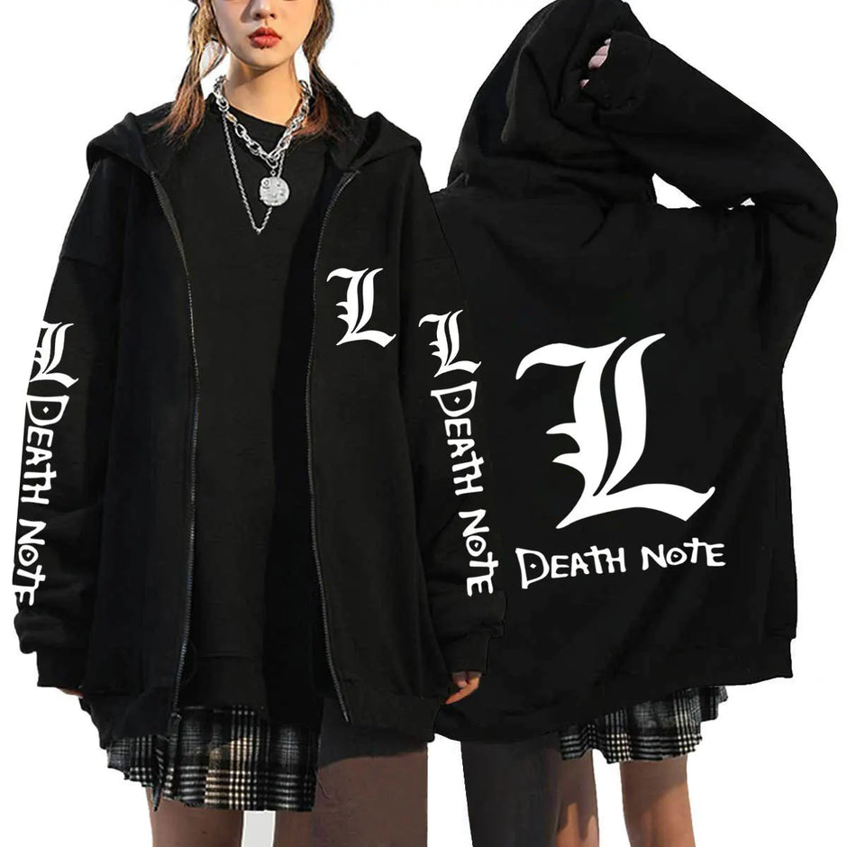 Death Note Printed Hoodie