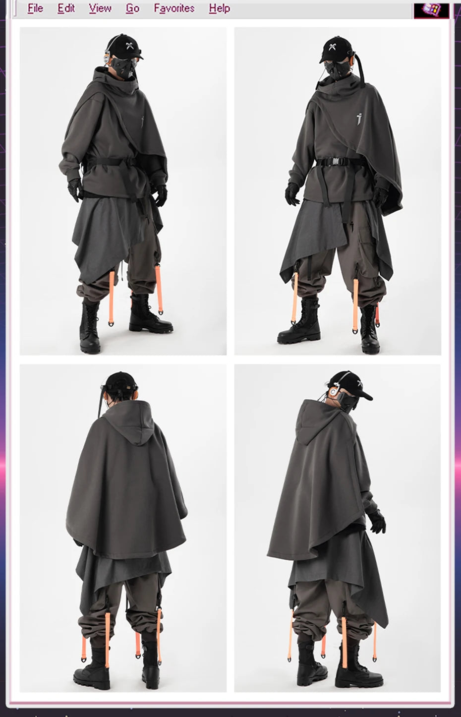 ARENS Fashion Cloak Hoodies