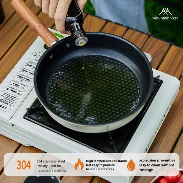 MOUNTAINHIKER Outdoor Camping Fry Pan