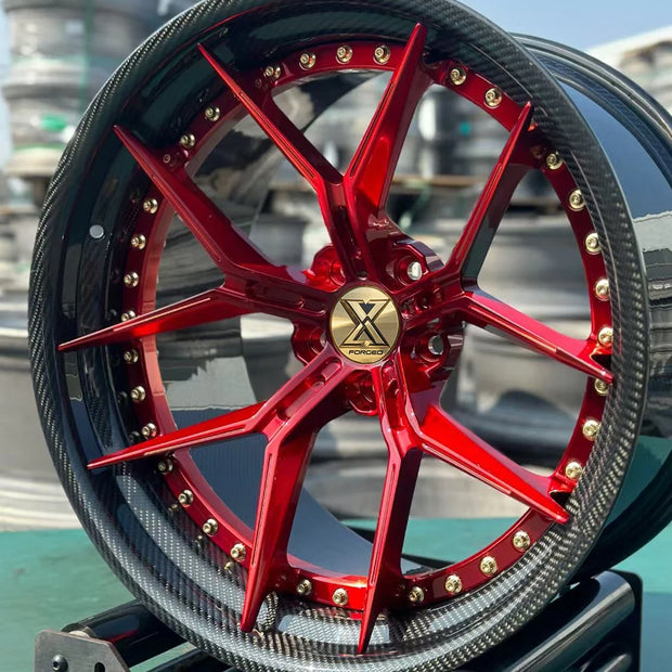 XJ CNC 2 Piece Custom wheels For RS4 RS5 RS6 R8 M3 M4
