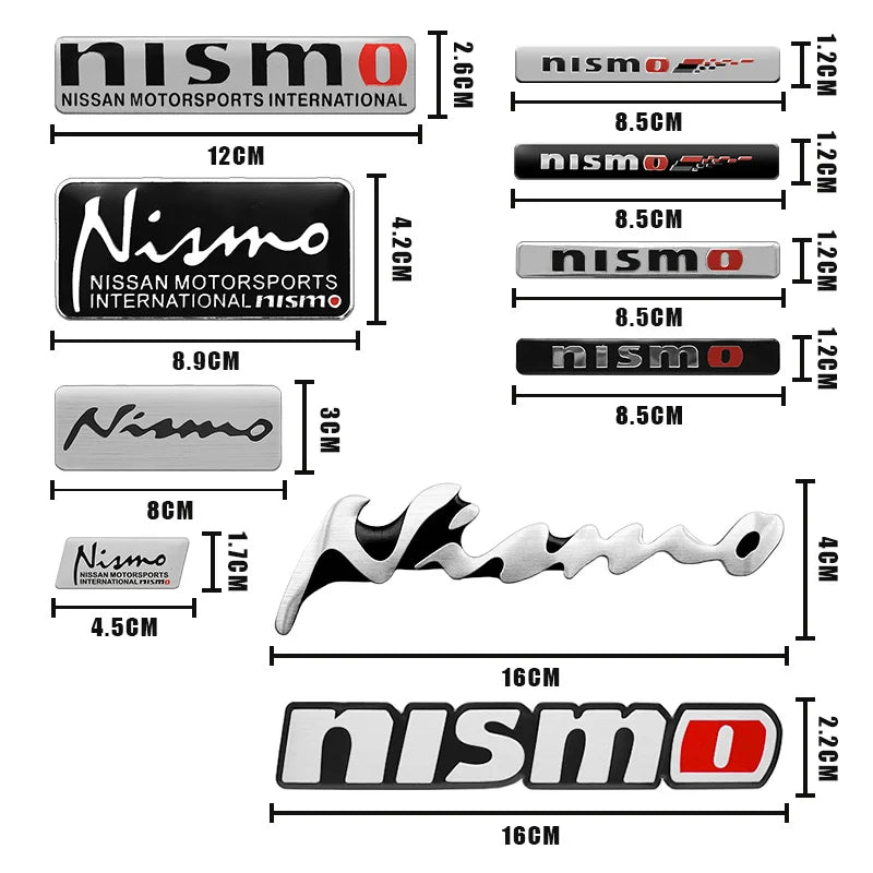 Aluminum Nismo Badge
