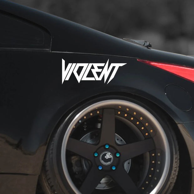VIOLENT Car Stickers