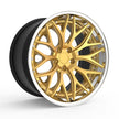 GVICHN Custom Silver 3 Piece Forged Wheels