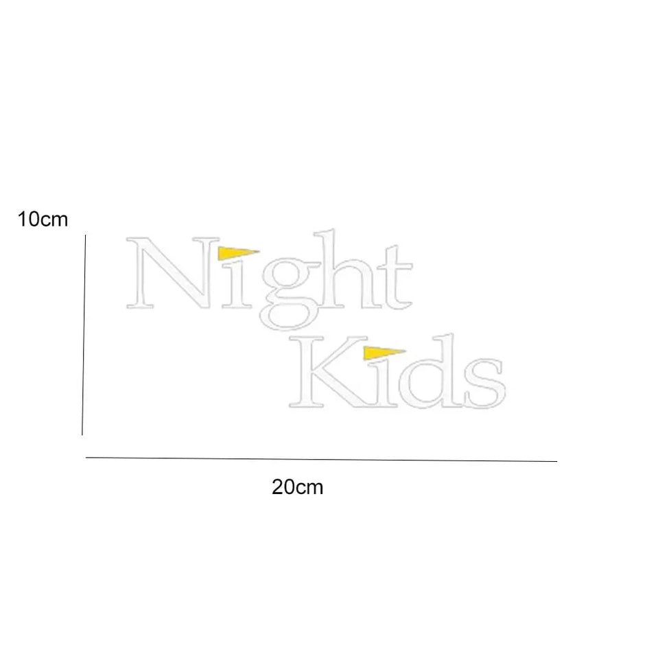 JDM Night kids Reflective Sticker Initial D