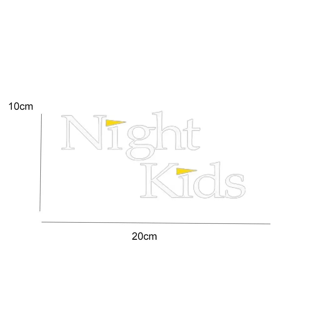 JDM Night kids Reflective Sticker Initial D