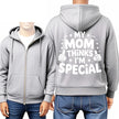 Relaxed Fit Men Autumn Hoody My Mom Thinks I'm Special