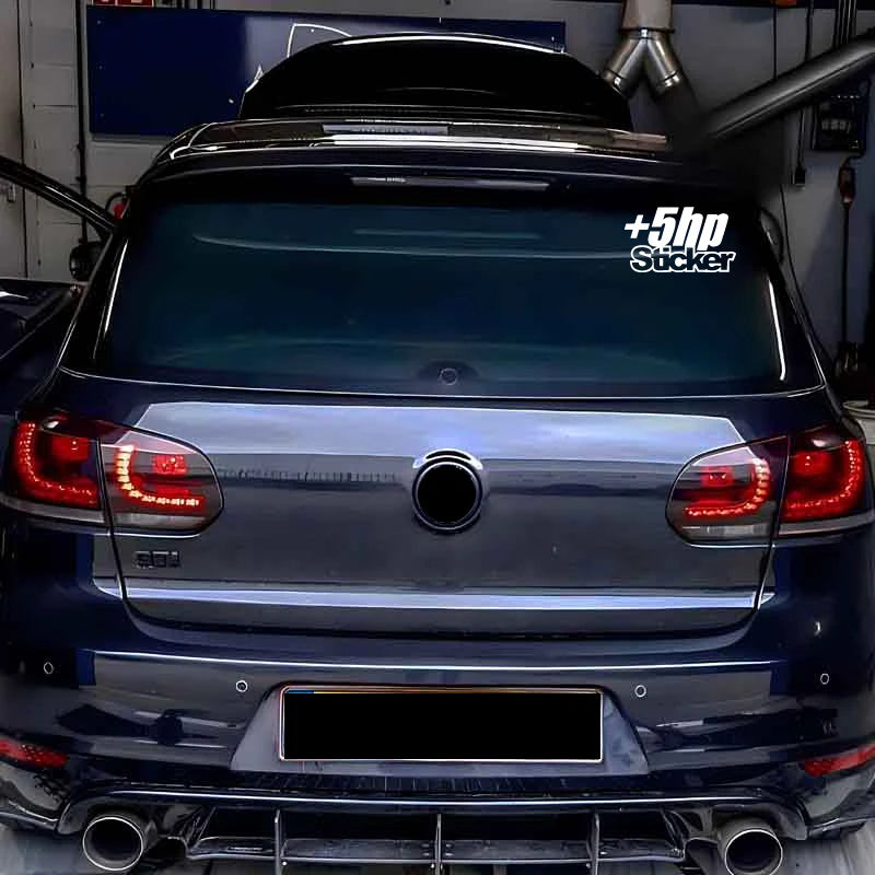 ”+5hp Sticker“decal