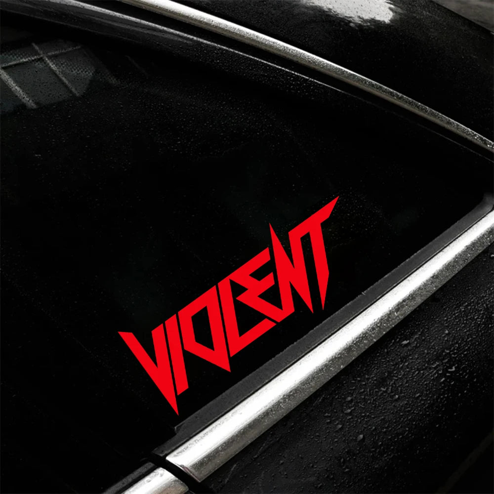 VIOLENT Car Stickers