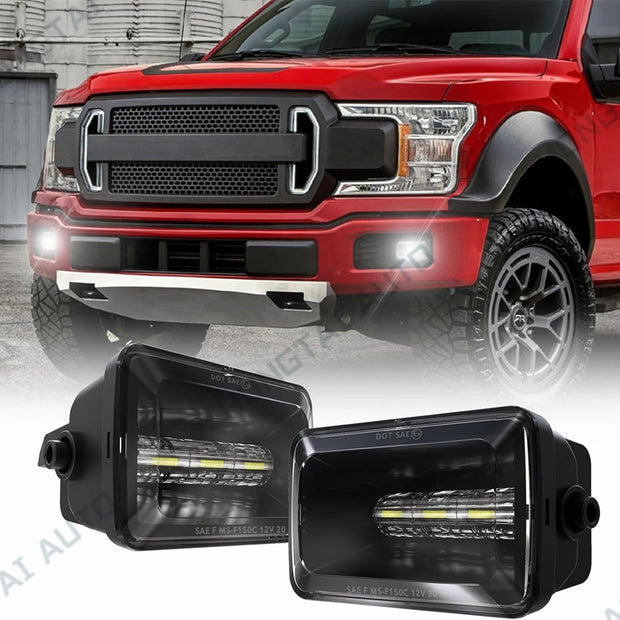 Upgrade LED Fog Lights for 2015 - 2020 Ford F150 F-150