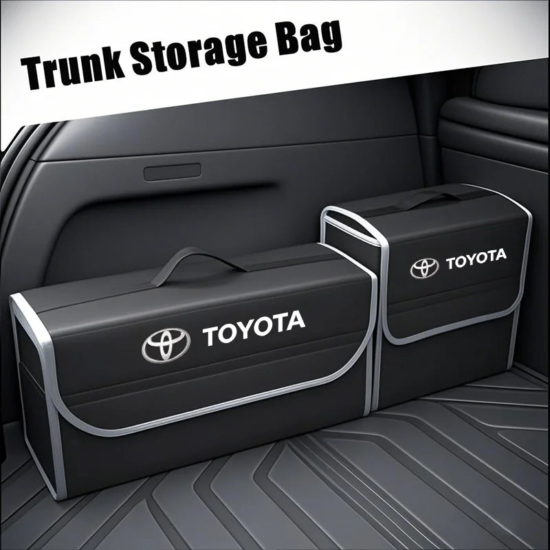 Toyota Large Trunk Organizer Box – Folding Storage Bag