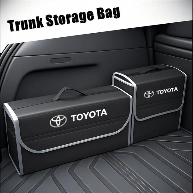 Toyota Large Trunk Organizer Box – Folding Storage Bag