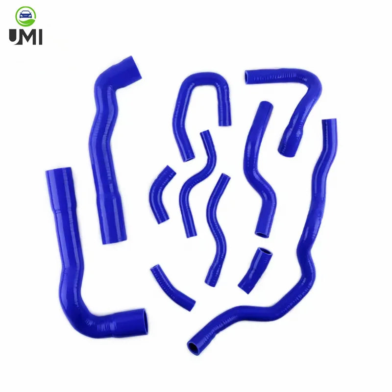 11PCS 3PLY For BMW E36 323i 325i 325iX 328i M3 1992-1999 Silicone Radiator Pipe