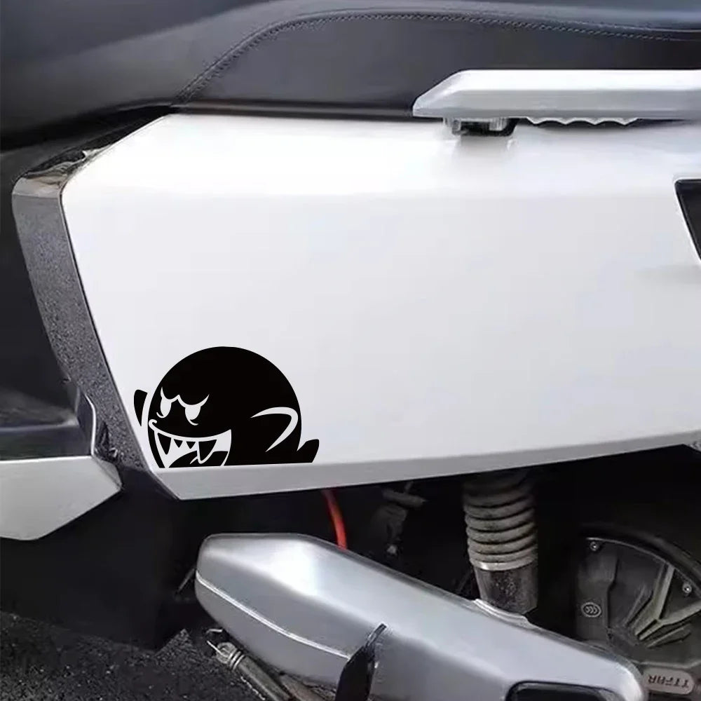 Car Sticker BOO GHOST PEEKER Vinyl Decal