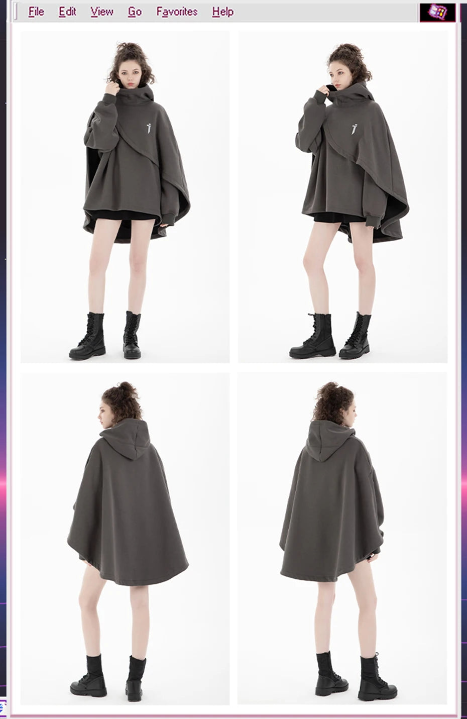 ARENS Fashion Cloak Hoodies