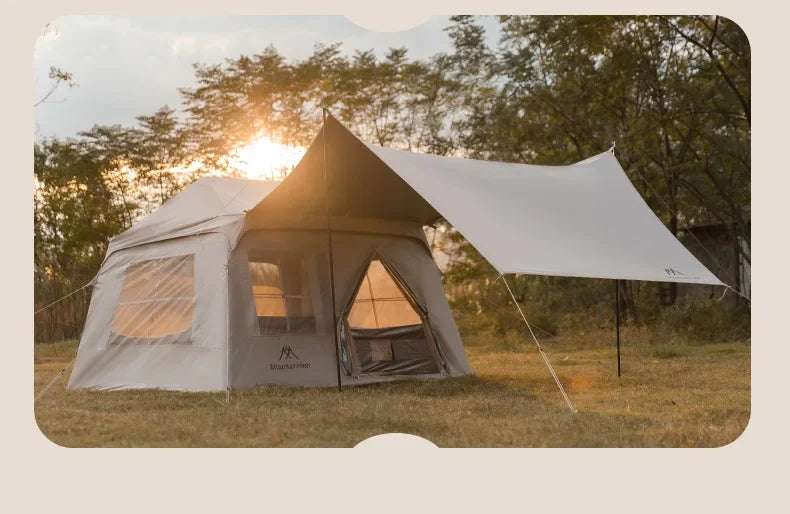 MOUNTAINHIKER Outdoor Camping Tent – Manual Inflation