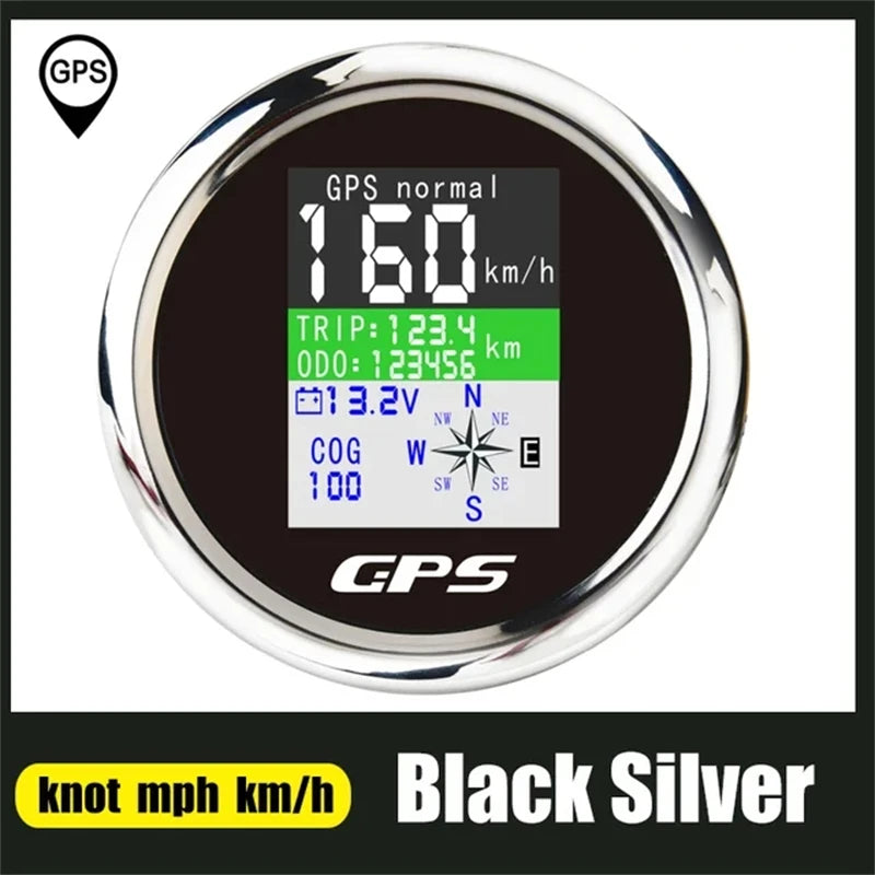 85mm GPS Speedometer & Odometer with TFT Display
