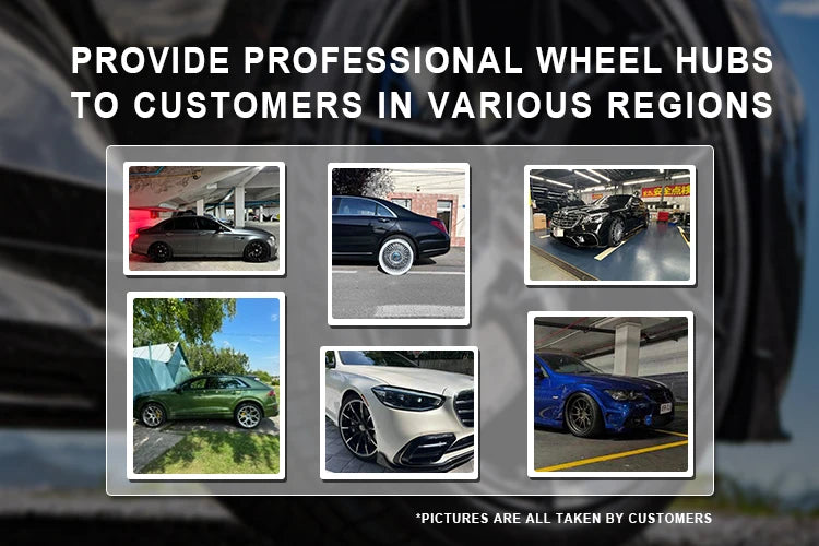 XJ CNC 2 Piece Custom wheels For RS4 RS5 RS6 R8 M3 M4