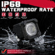 Pair 2 LED Fog Driving 4x4 Off Road Lights
