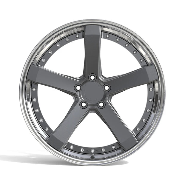 2-piece Forged Wheel - 5x112 5x120 5x114.3 5x130 6x139.7