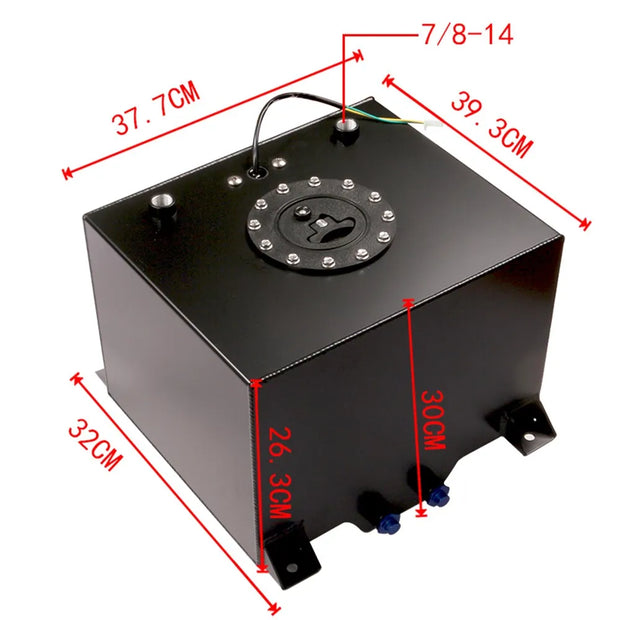 Universal 30L Aluminum Fuel Tank & Sensor