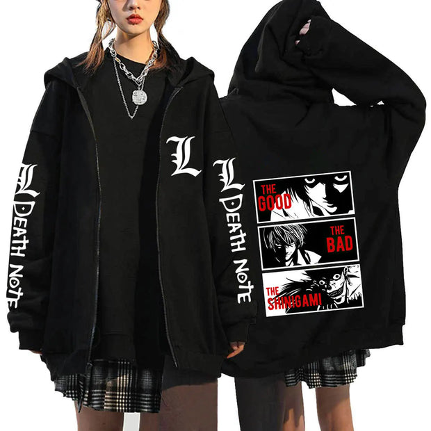 Death Note Printed Hoodie