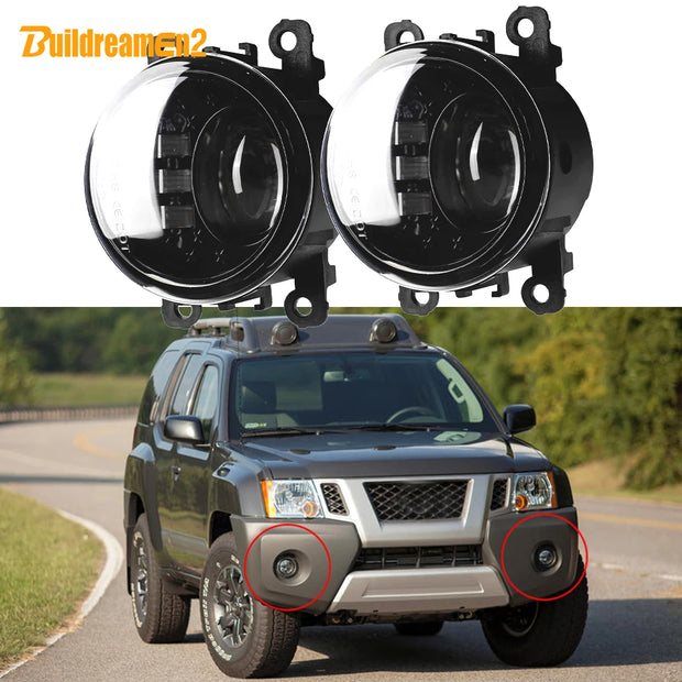 Nissan Xterra N50 2005-2019 30W H11 3000LM Upgrade Front Fog Lamp 12V